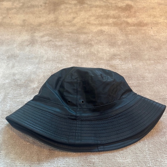 Vinyl & Corduroy Reversible Bucket Hat - Picture 2 of 4